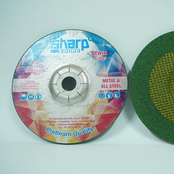Sharp Grinding Wheel 7" X 6mm Green