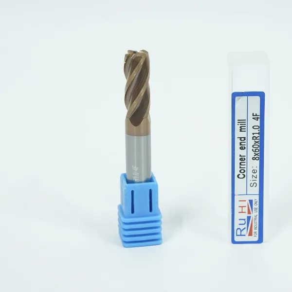 Ruhi Corner Radius End Mill M8 x 50 R1.0