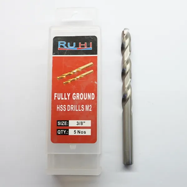 Ruhi HSS M2 Jobber Drills 3/8"