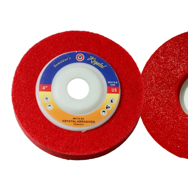 Krystal Non Woven Polishing Wheel 4"