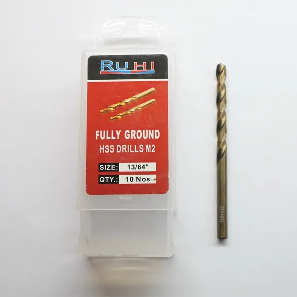 Ruhi HSS M2 Jobber Drills 13/64"