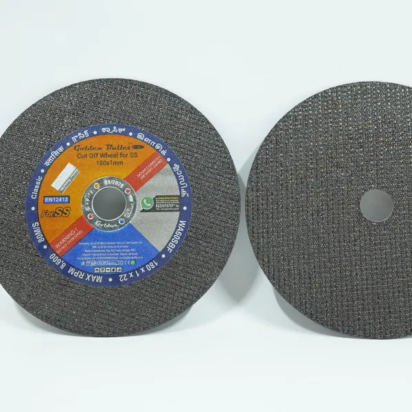 G. Bullet Cut Off Wheel ClaSSic 7" X 1mm Black 1Net
