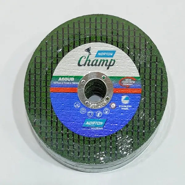 GN Champ Cut Off Wheel 4" X 1mm Green 2 Net
