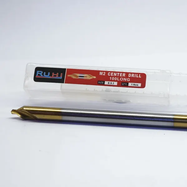 Ruhi HSS Centre Drill BS3 X 100 Coated