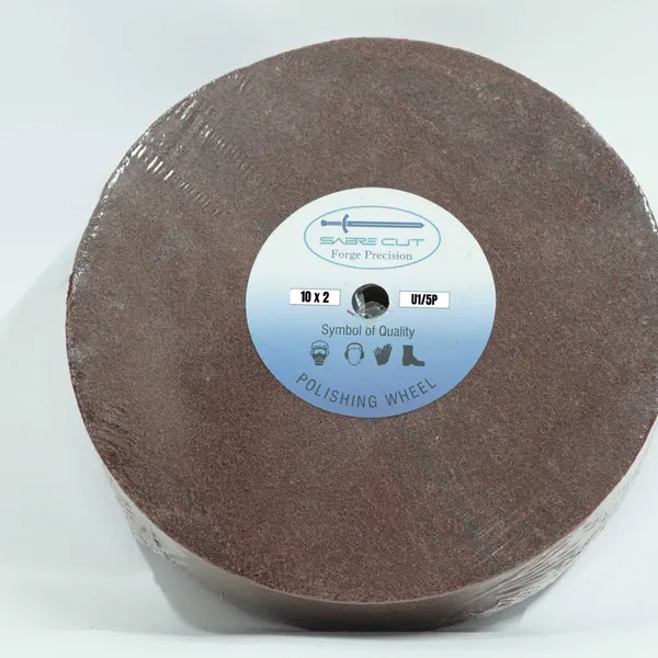 Sabre Cut Non-Woven Polishing Wheel 10" X 2" U1/5P