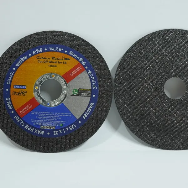 G. Bullet Cut Off Wheel ClaSSic 5" X 1mm Black 1Net