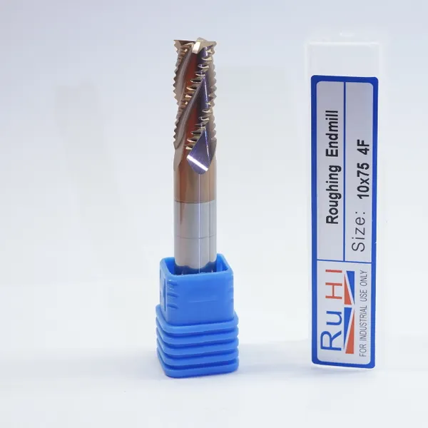 Ruhi Solid Carbide Roughing End Mill 10 X 75mm