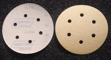 Velcro Disc 6" X 800 Grit 6 Holes (A216)
