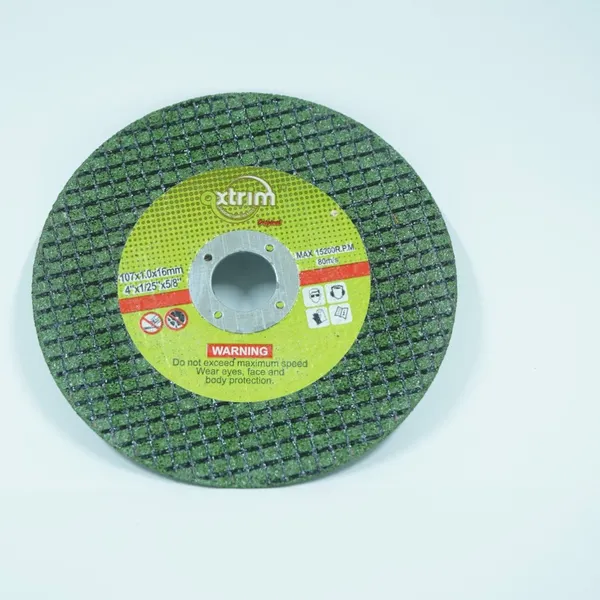 Axtrim Cut Off Wheel 4" X 1 Green (2 Net)