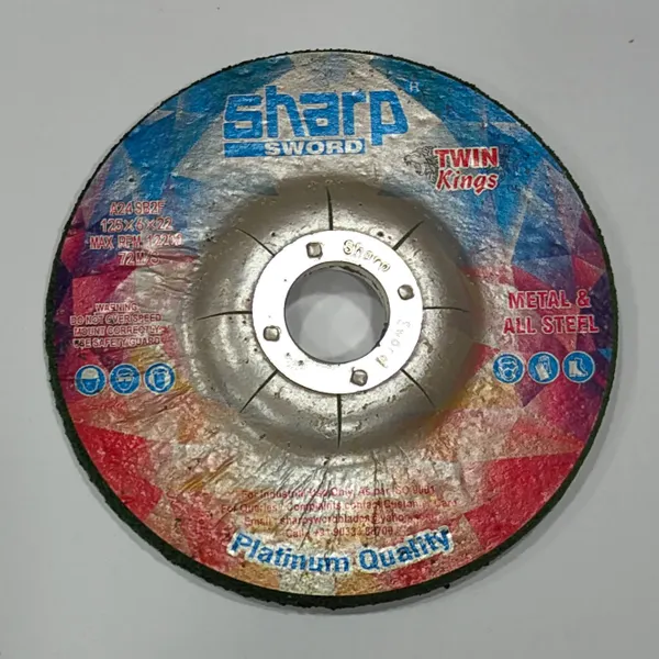 Sharp Grinding Wheel 5" X 6mm Green