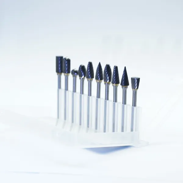 Ruhi Carbide Rotary Burr Set (10 Pcs)