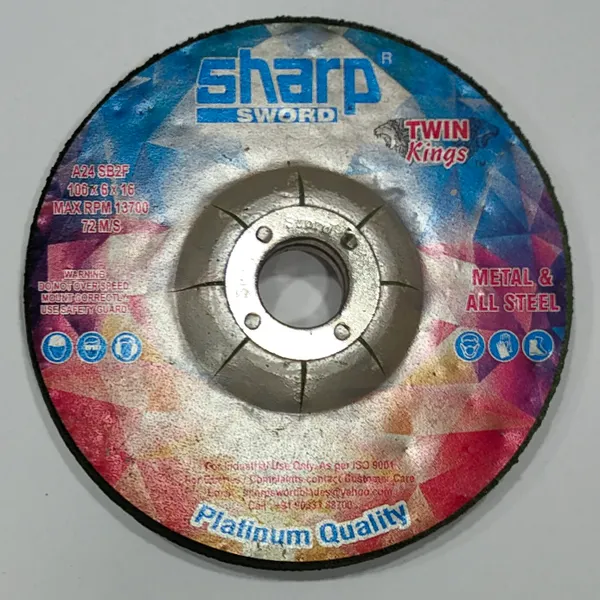 Sharp Grinding Wheel 4" X 6mm Green