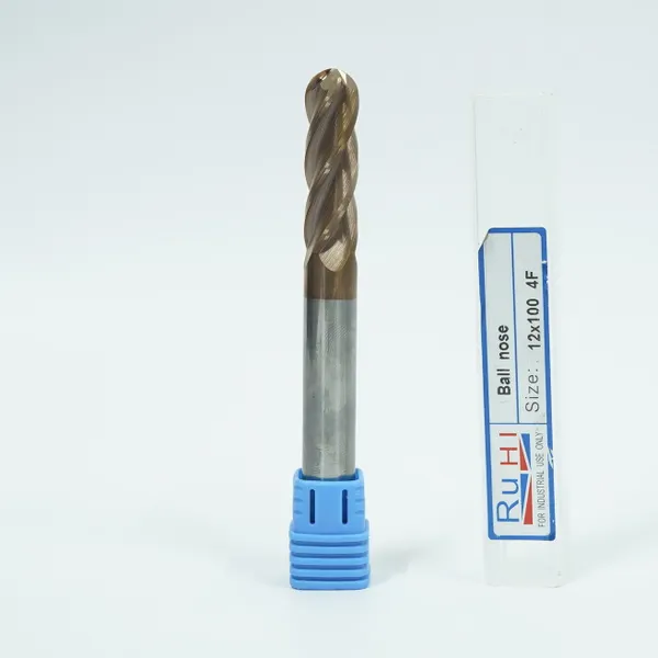 Ruhi Solid Carbide Ball Nose Endmill 12x100