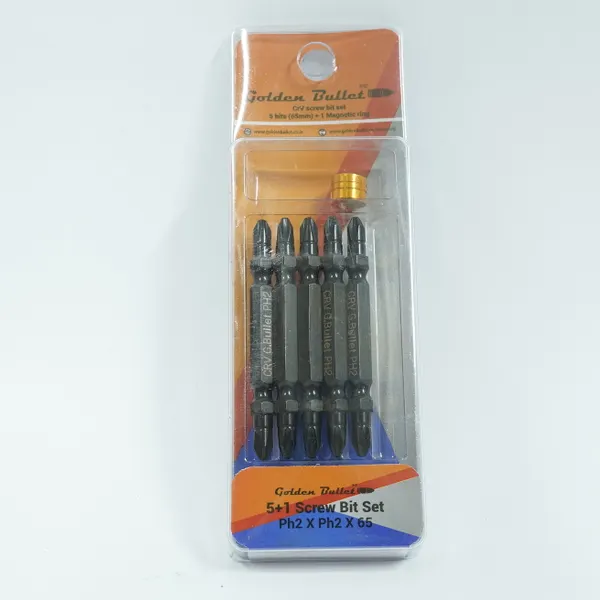 G. Bullet Screw Bit Black CRV PH2 X PH2 X 65