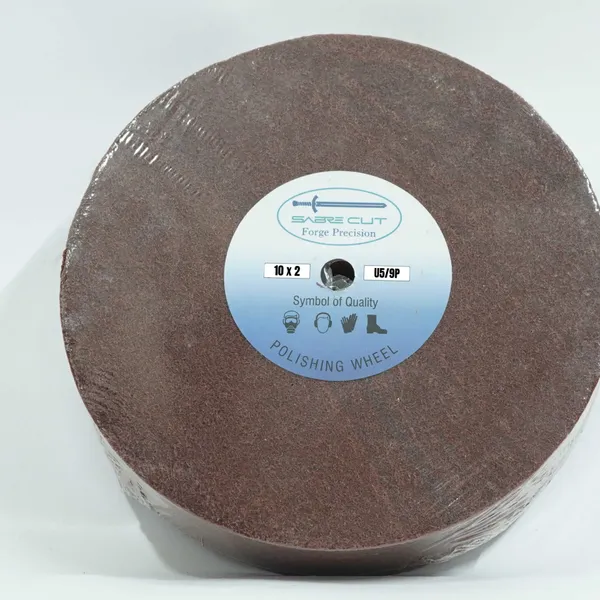 Sabre Cut Non-Woven Polishing Wheel 10" X 2" U5/9P