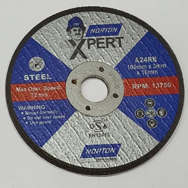 GN Xpert Cut Off Wheel 4" X 3mm Black