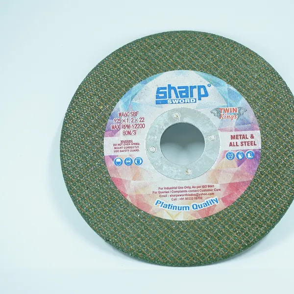 Sharp Cut Off Wheel 5" X 1 Green (2 Net)