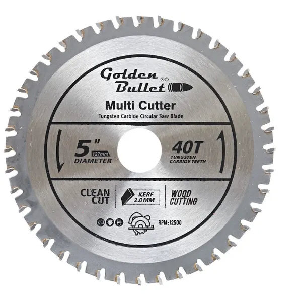 G. Bullet TCT Blade SlimPro Polished 5" X 40T
