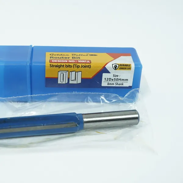 Golden Bullet Router Bit Tip Joint Straight (50mm) 9506TJL