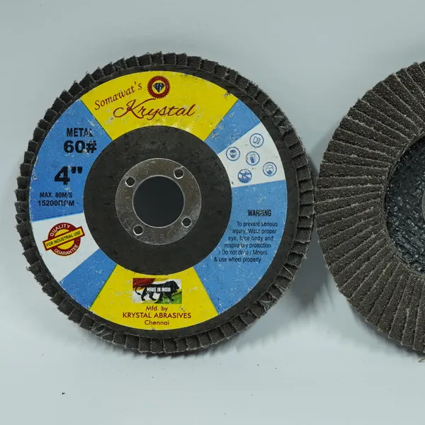Krystal Flap Disc 4" X 60 G