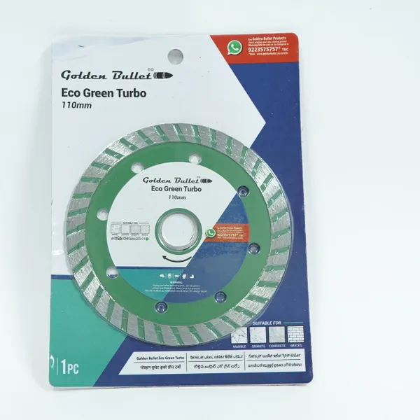 G. Bullet Diamond Blade Green Eco Turbo 4"