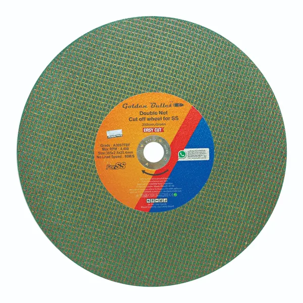 G. Bullet Cut Off Wheel EasyCut 14" Green  2Net
