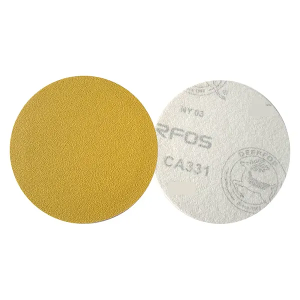 Deerfos Velcro Disc CA331 Yellow 5" X 100g