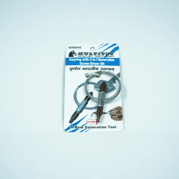 Multitec Key Ring With Screw Driver Bit KR6045