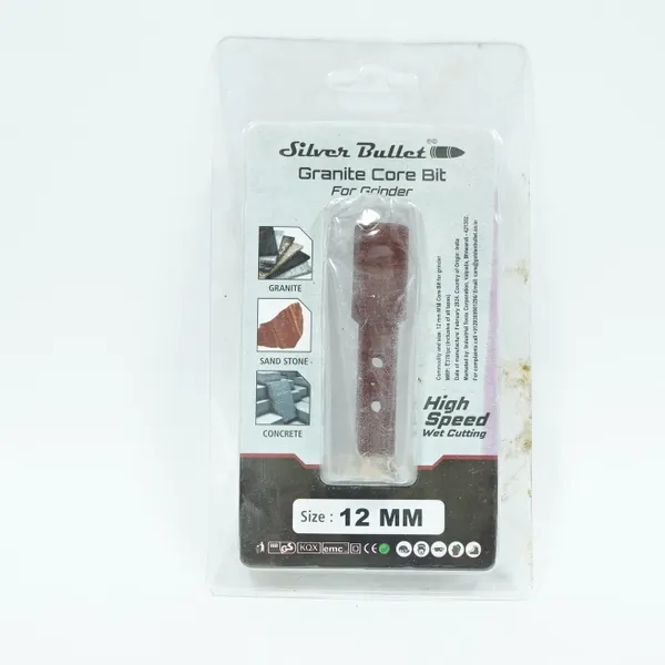 Silver Bullet Granite Core Bit For AG M/c 12 X 65