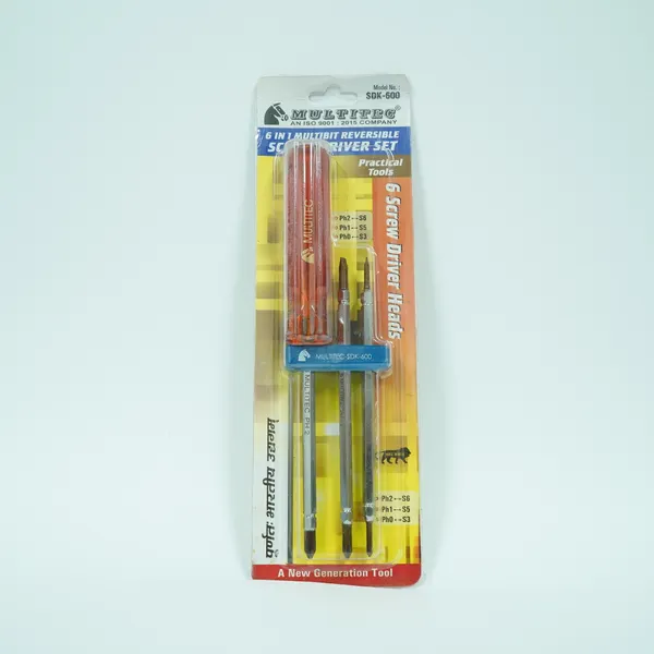 Multitec Reversible Screw Driver Kit SDK-600