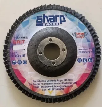 Sharp Flap Disc 4"X 120 Grit