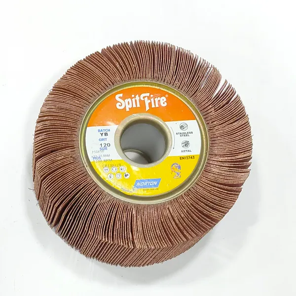 GN Alkon Flap Wheel 6" X 2" X 120 Grit