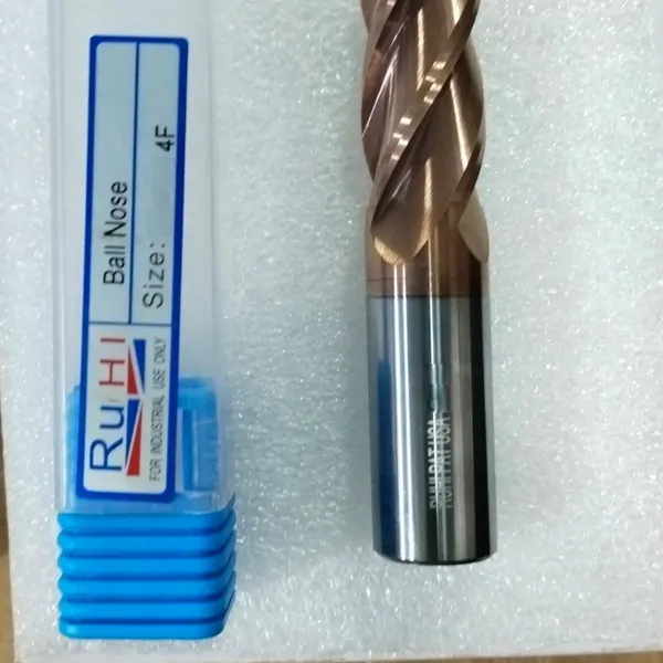 Ruhi Solid Carbide Ball Nose End Mill 2mm