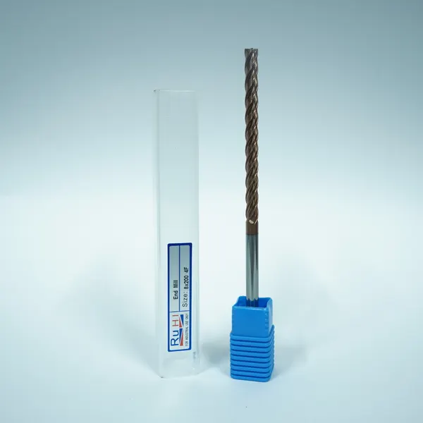 Ruhi Solid Carbide Flat End Mill 8 x 200mm