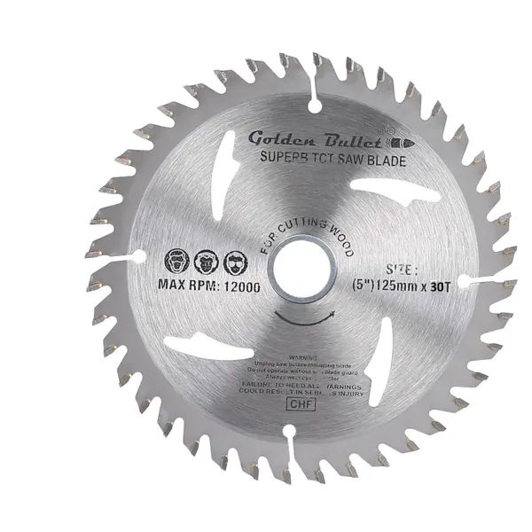 G. Bullet TCT Blade Superb Polished 5" X 30T