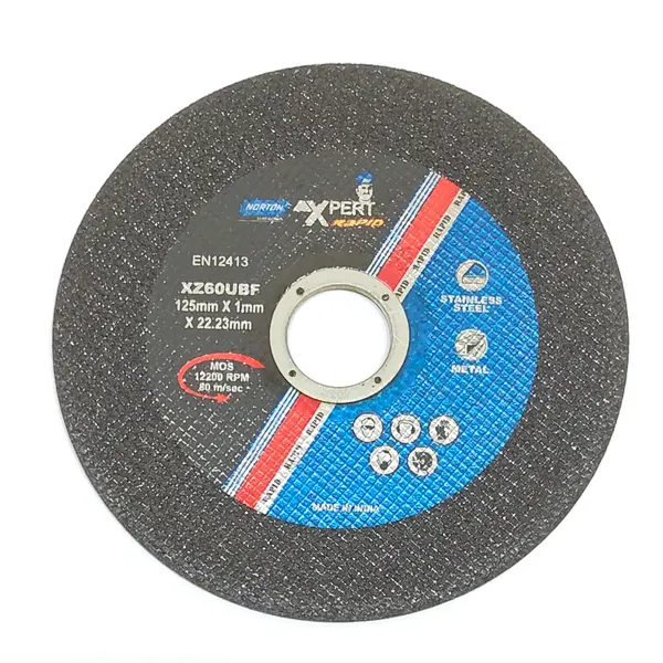 GN Xpert Rapid Cut Off Wheel 5" X 1mm Black