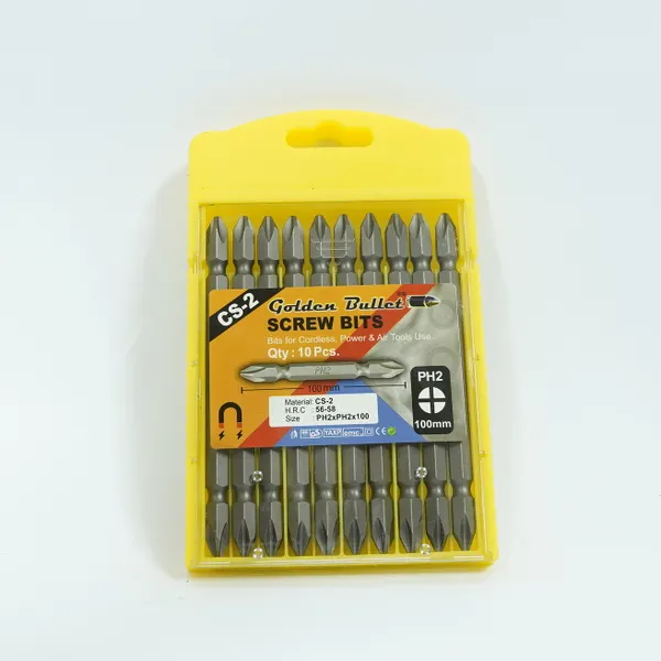 G. Bullet Screw Bit Grey CS2 PH2 X PH2 X 100