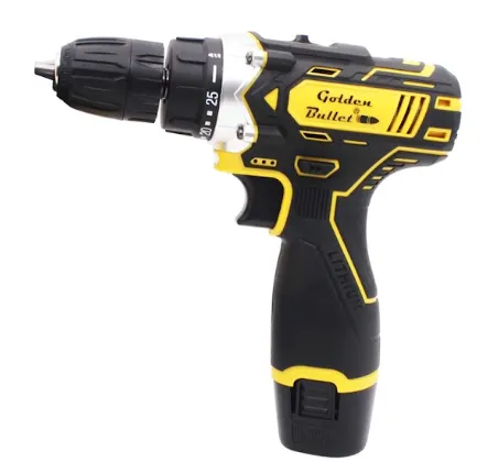 Golden Bullet Cordless Screw Driver & Drill Machine 10mm - CSD 1555