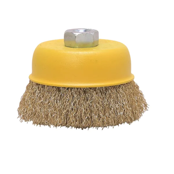 G. Bullet Cup Wire Brush 3" X M10 Crimped Eco