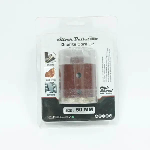 Silver Bullet Granite Core Bit For AG M/c 50 X 65