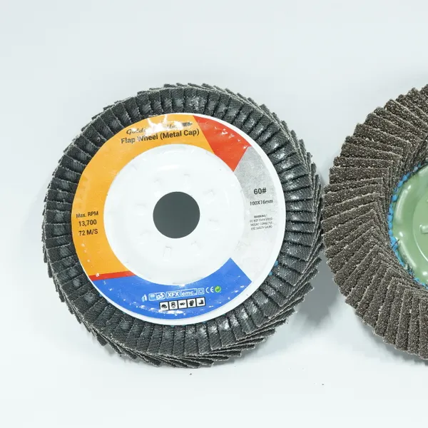 G. Bullet Flap Disc Metal Cap 4" X 60 Grit