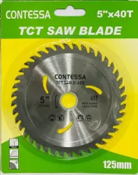 Contessa TCT Blade 5" x 40T