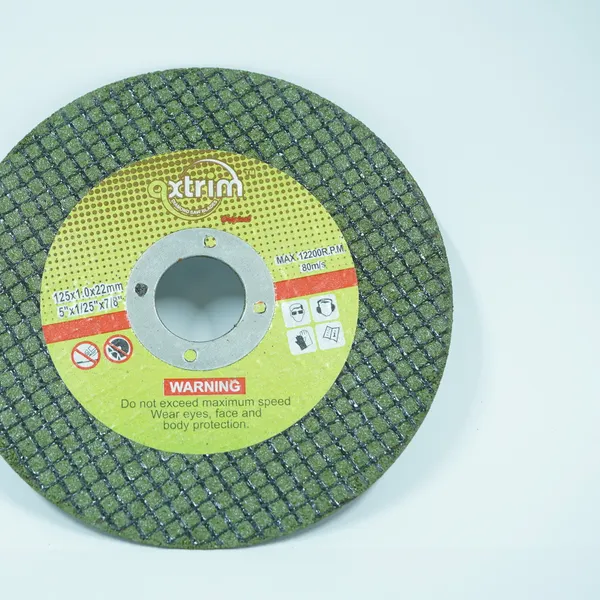 Axtrim Cut Off Wheel 5" X 1 Green (2 Net)