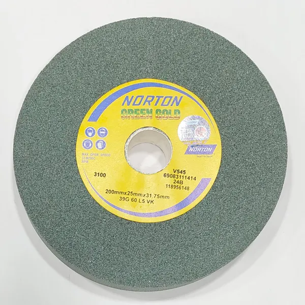 GN Bonded Green Wheel 200X25X31.75 G60