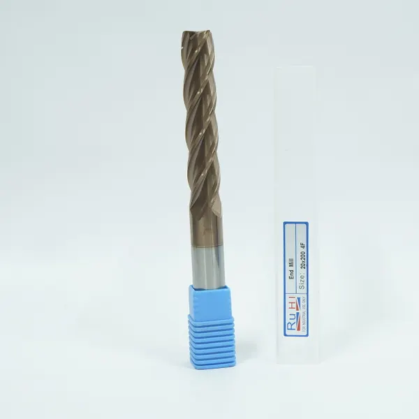 Ruhi Solid Carbide Flat End Mill 20x200mm