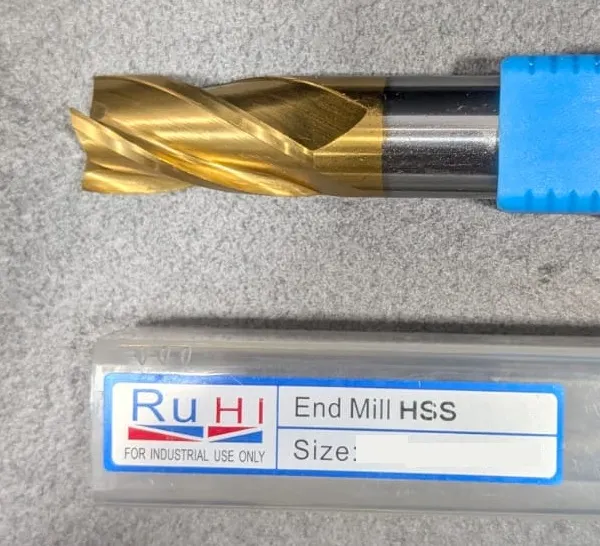 Ruhi HSS End Mill Coated 10mm