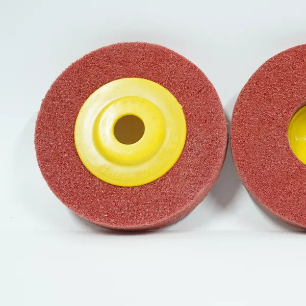 G. Bullet Non Woven Polishing Wheel 4" X 15mm Pink