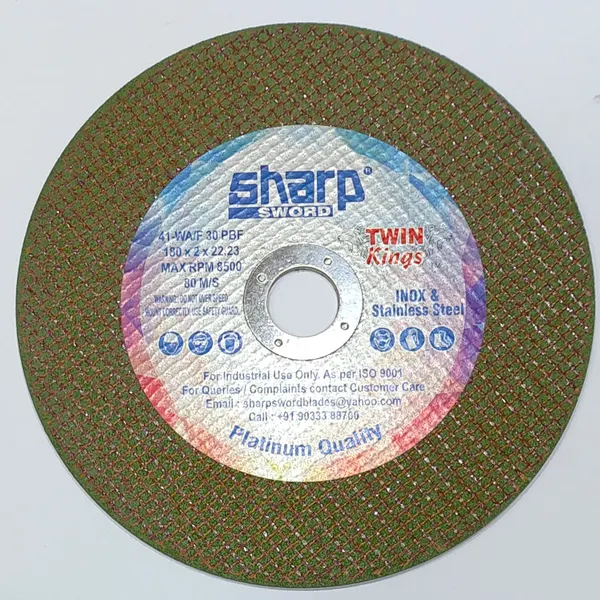 Sharp Cut Off Wheel 7" X 2mm Green